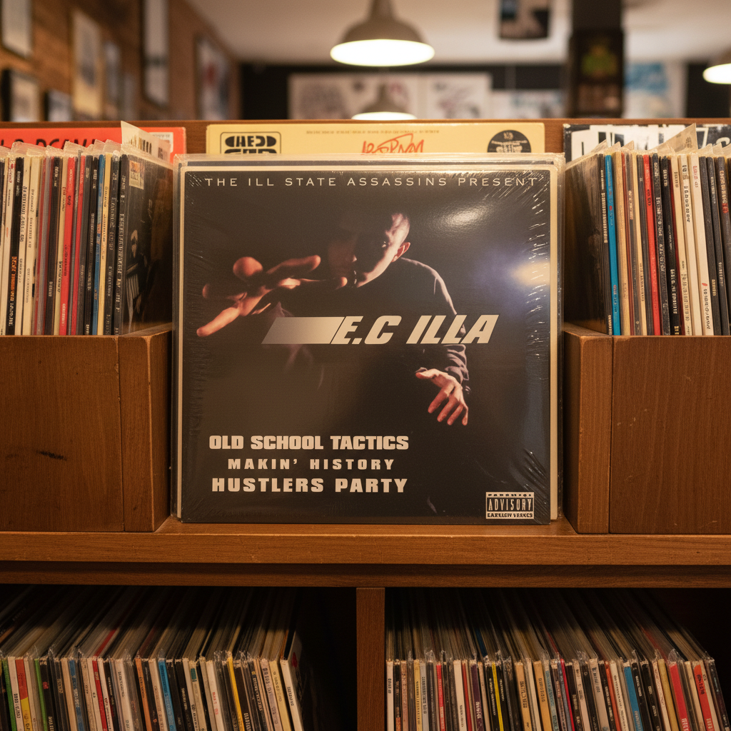 A vinyl record album by E.C.