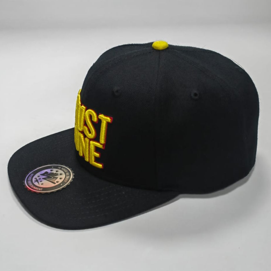 Trust None - Snapback Hat - Black/Gold