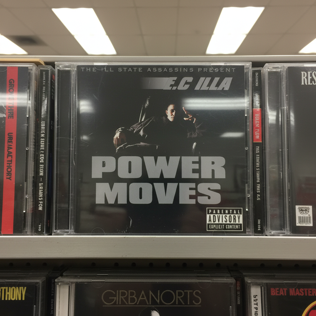 E.C. Illa Power Moves CD - Chicago hip-hop