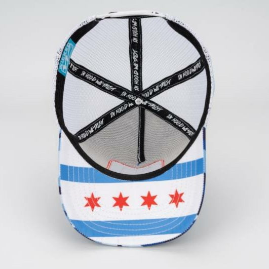 In Hood We Trust - Trucker Hat - Blue Camo