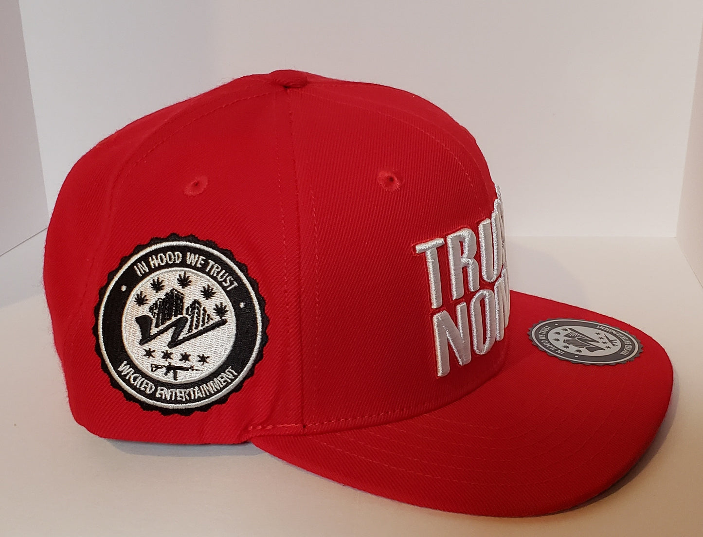 Trust None - Snapback Hat - Red