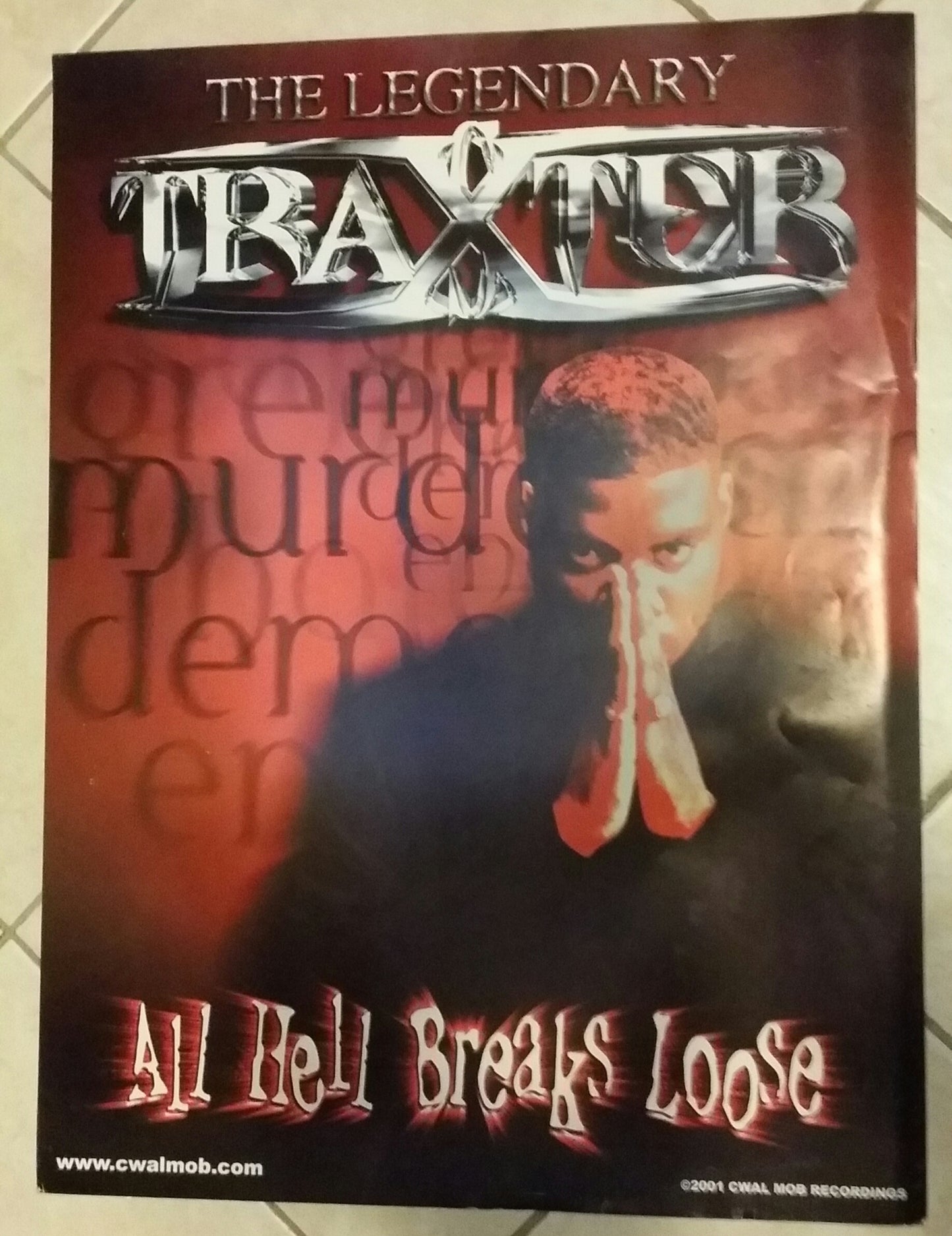 Traxster - All Hell breaks loose | Poster 18x24